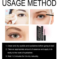 EELHOE Mascara, Gently Moisturizes Thick And Long Lashes With Natural Curling Eyelash