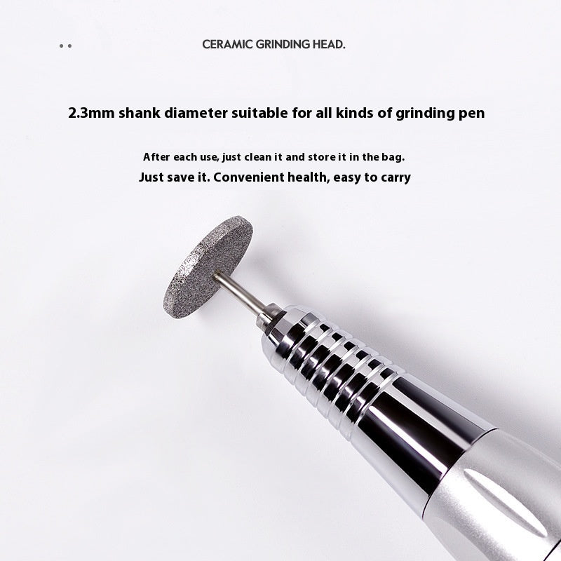 Manicure Implement Flying Saucer Plate Grinding Head Modified Square