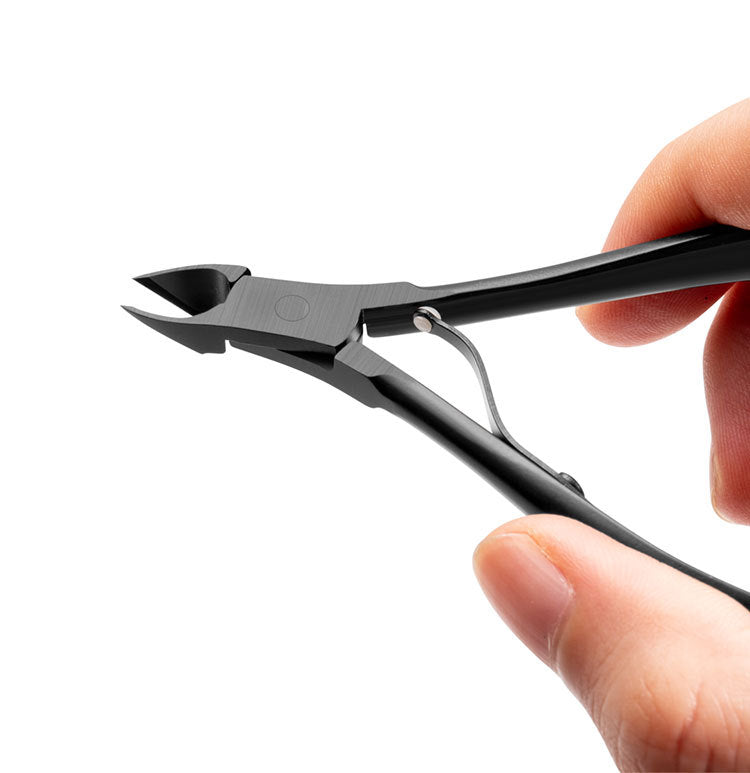 Nail Clippers Manicure Cuticle Nipper Bent Nose Plier