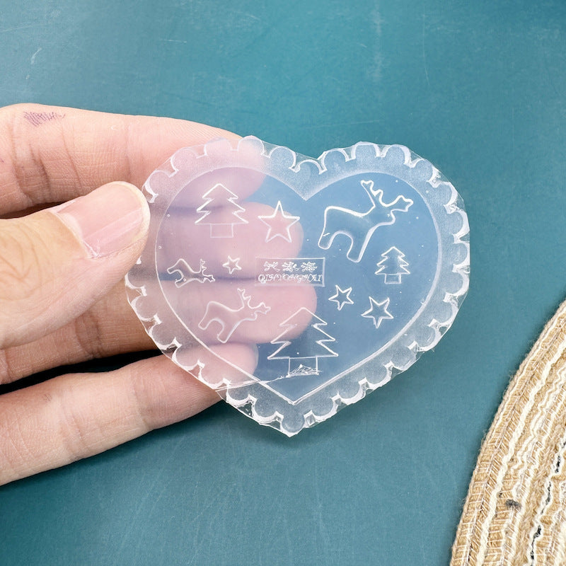 Silicone Non-whitening Flower Cartoon Manicure Mold
