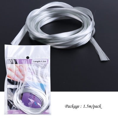 Nail lengthening fiber