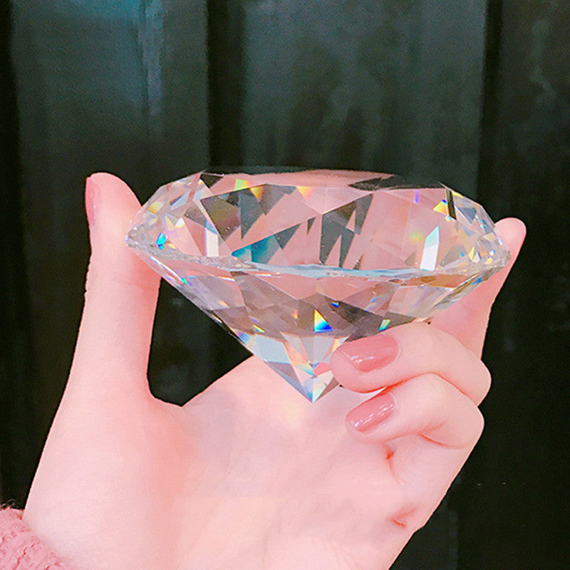 Nail Art Photo Big Diamond Manicure Photo Props Simulation Big Diamond