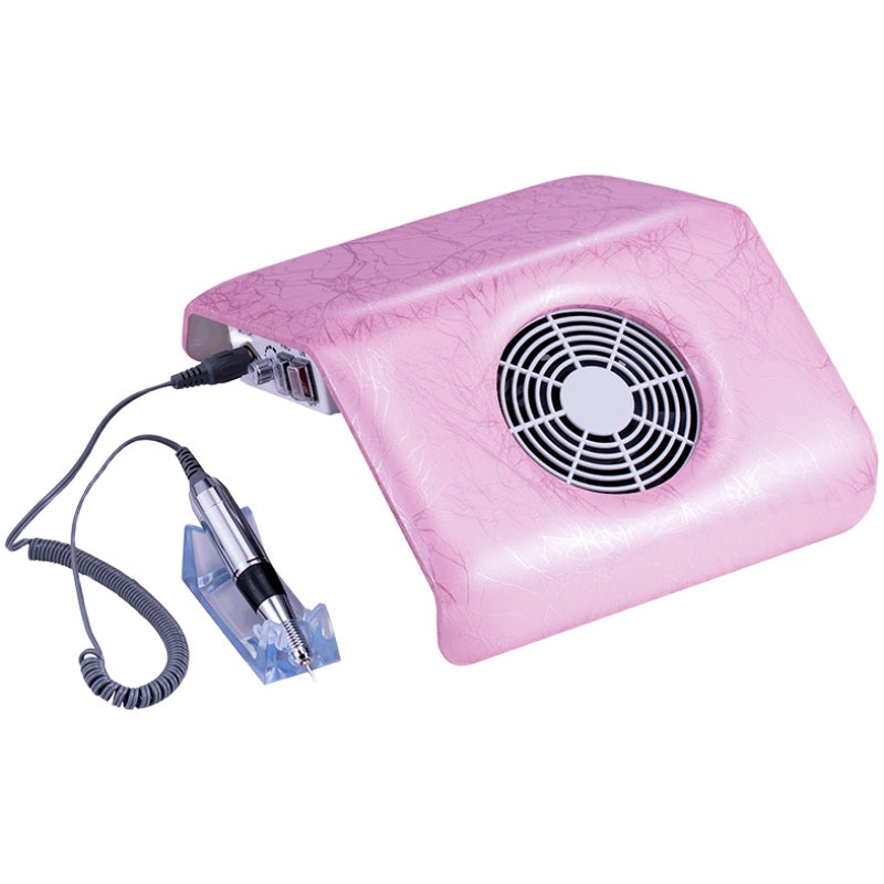 Nail Art Vacuum Cleaner Polishing Machine One Nail Dust Silent Two-in-One Nail Remover Vacuum Cleaner
