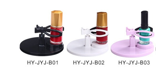 Gel-Bottle-Holder Display Nail-Varnish-Stand Tilt Easy Manicure Hand-Free Clip-Grip