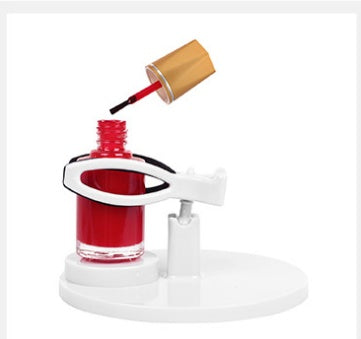 Gel-Bottle-Holder Display Nail-Varnish-Stand Tilt Easy Manicure Hand-Free Clip-Grip