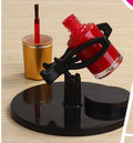 Gel-Bottle-Holder Display Nail-Varnish-Stand Tilt Easy Manicure Hand-Free Clip-Grip