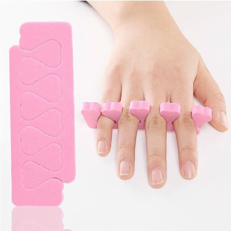 Nail Salon Tools, Nail Polish Glue, Toe Cotton Divider, Hand To Toe Isolation Color Auxiliary Tool Separator