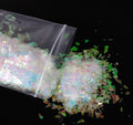 Holographic AB Nail Glitter Flake Sparkly Sequins Irregular Sequins DIY Gel Polish Manicure Nail Art Decorations Accessories