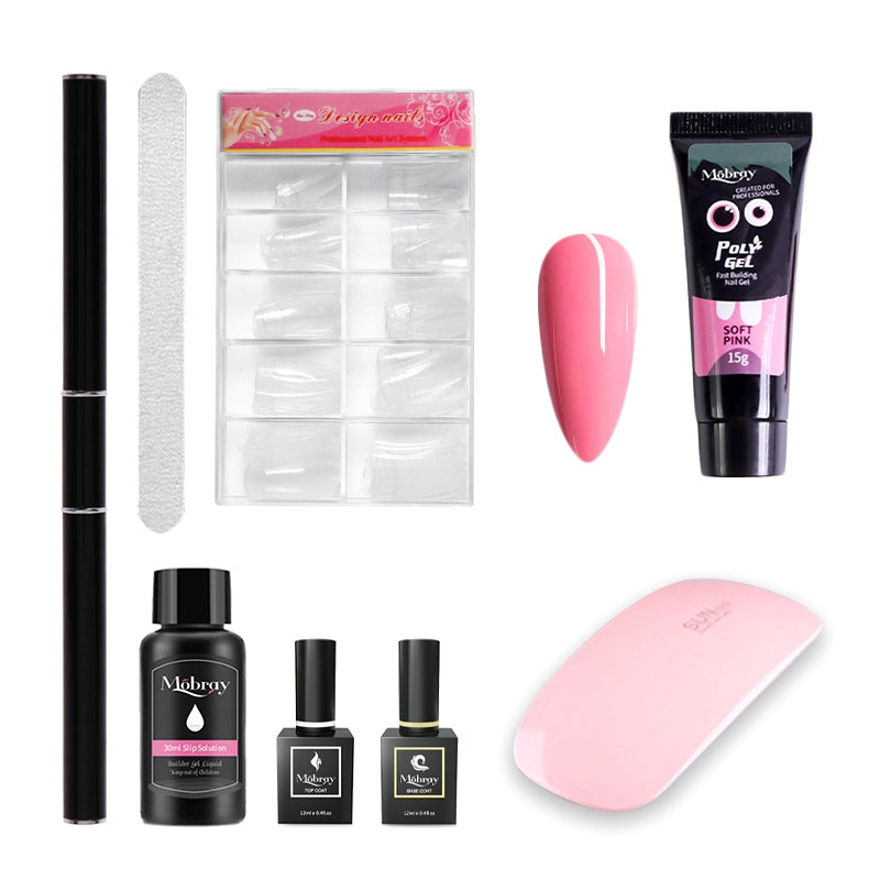 Manicure phototherapy lamp nail extension cream nail set