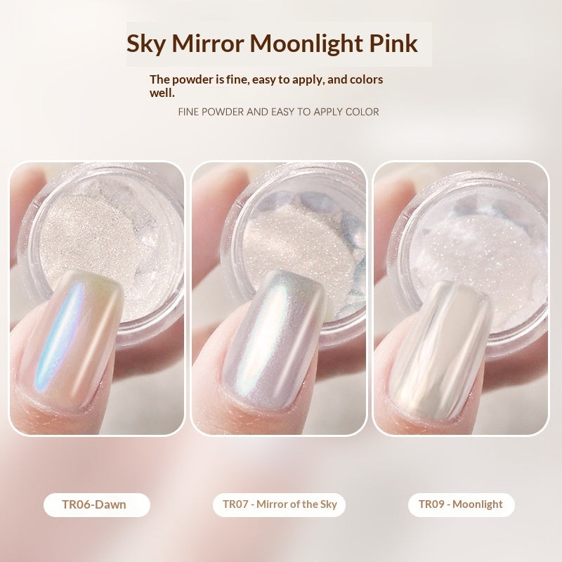 Nail Art Sky Mirror Moonlight Powder Nail Art Magic Mirror Powder