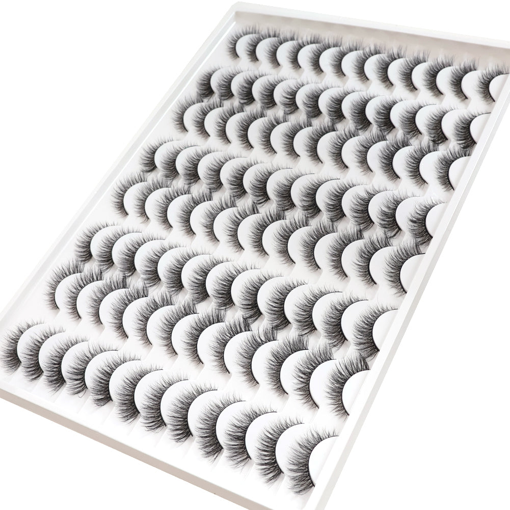 3D False Eyelashes Are Multi-layered, Realistic, Soft And Comfortable