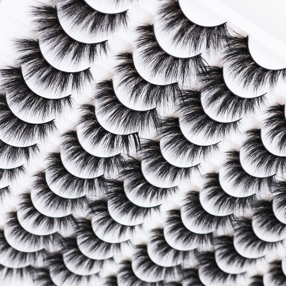 3D False Eyelashes Are Multi-layered, Realistic, Soft And Comfortable