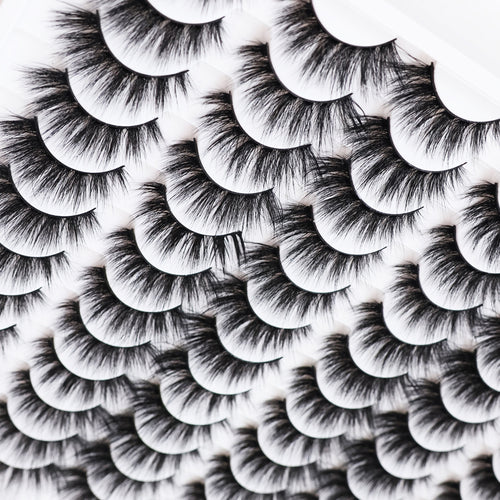 3D False Eyelashes Are Multi-layered, Realistic, Soft And Comfortable