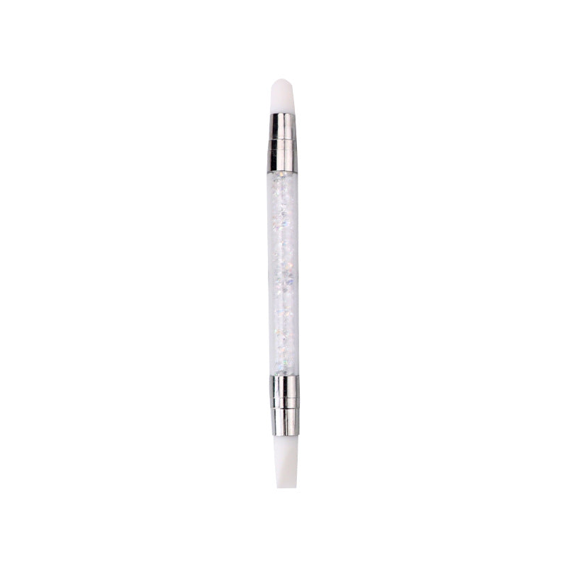 Silicone Pen With Drill Manicure Implement