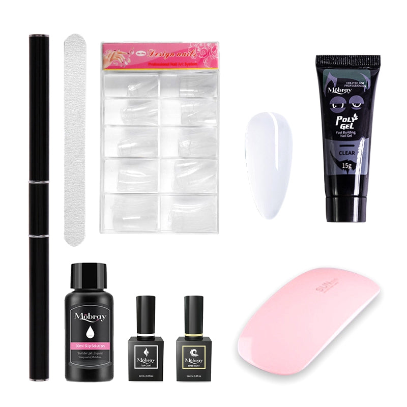 Manicure phototherapy lamp nail extension cream nail set