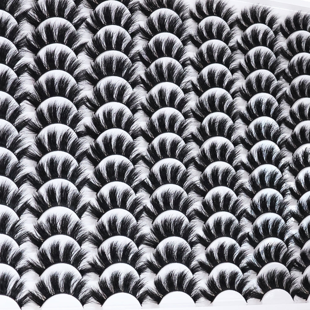 3D False Eyelashes Are Multi-layered, Realistic, Soft And Comfortable