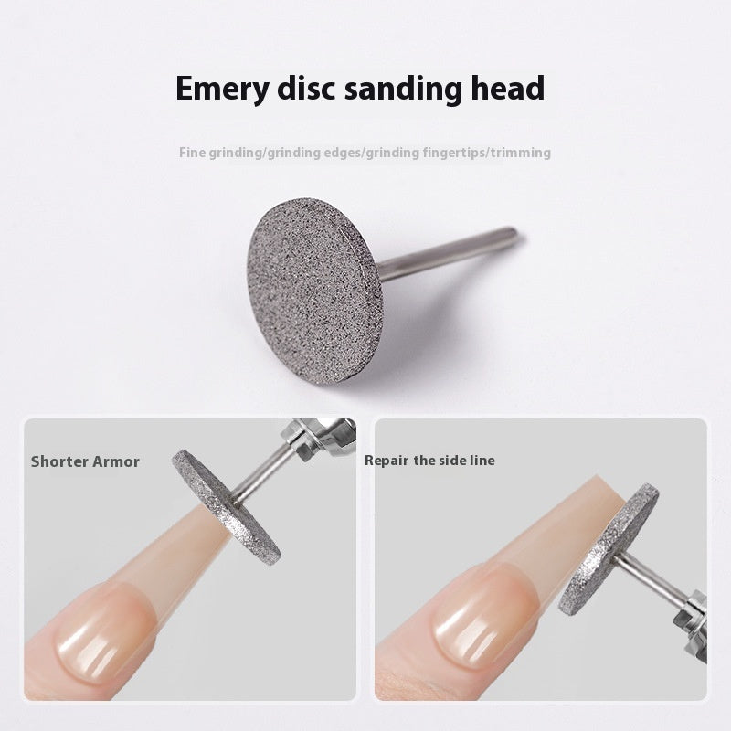 Manicure Implement Flying Saucer Plate Grinding Head Modified Square