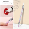Manicure Silicone Grinding Exfoliating Dual-use Double-headed Pen