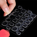 Upgraded Ultra-thin Jelly Glue Nail Stickers Super Sticky Fake Nails Double-sided Wearable
