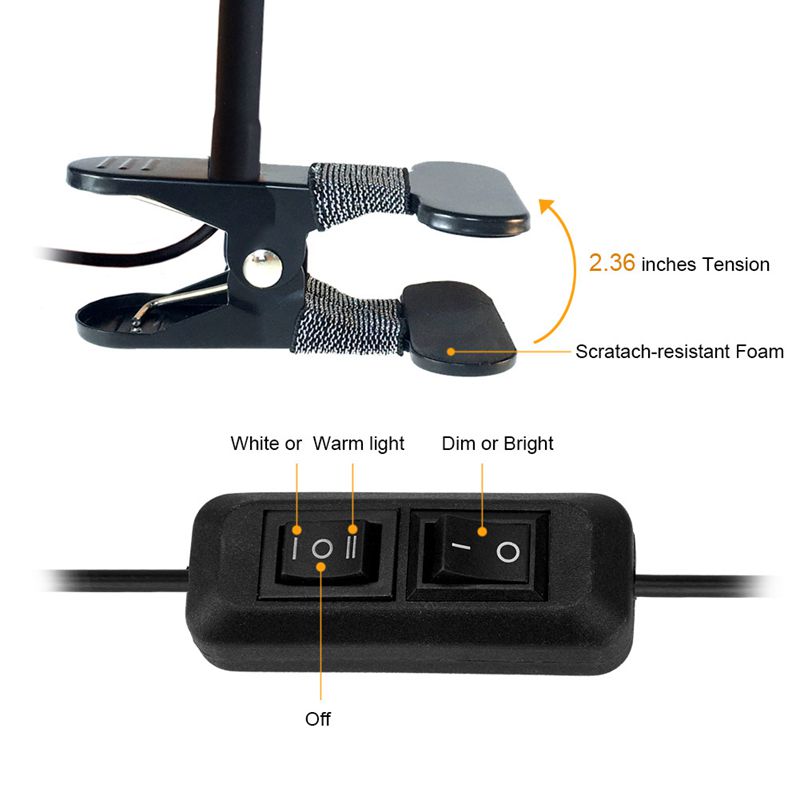 Black splint manicure lamp