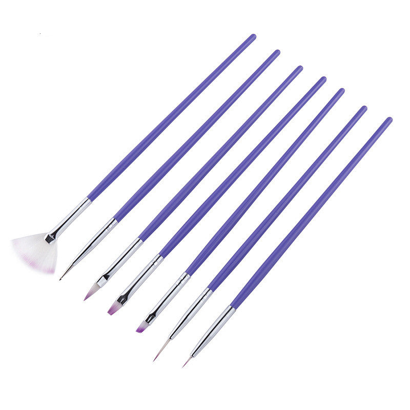 Painted Pen, Phototherapy, Carved Pen, Fan-Shaped Point Drill Pen