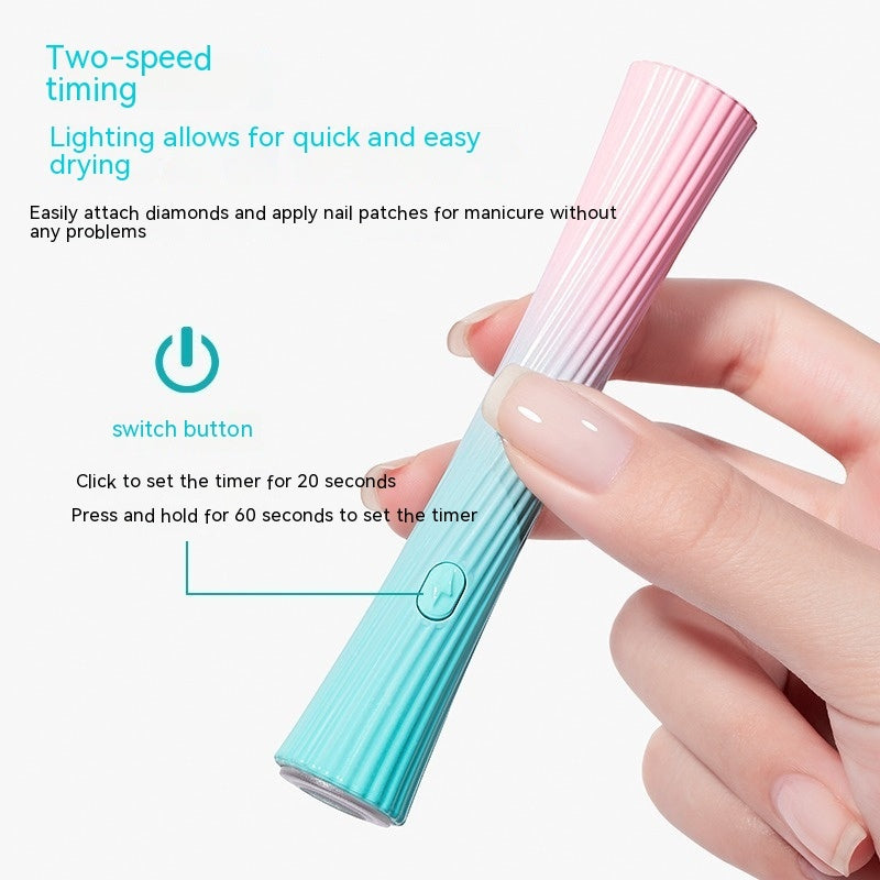 Handheld Manicure In-line Lamps Small Portable Storage