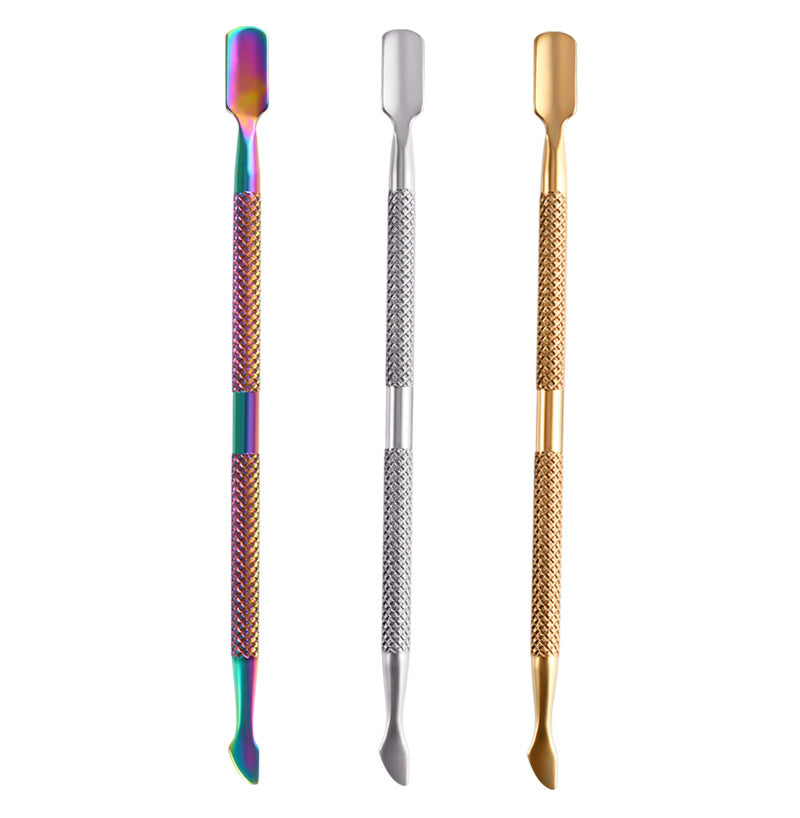Stainless Steel Manicure Double-headed Small Steel Push