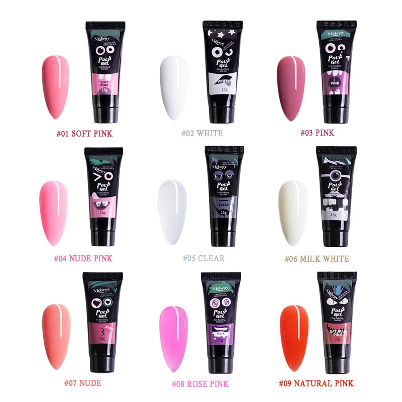 Manicure phototherapy lamp nail extension cream nail set