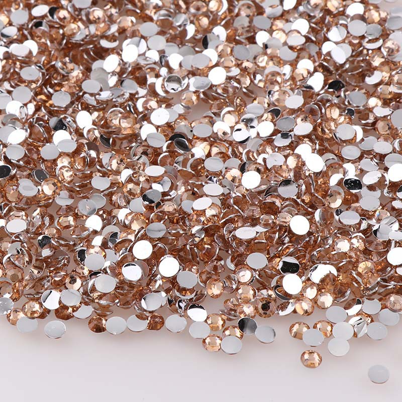 Resin Flat Bottom Manicure Jewelry Plated Bottom Accessories Material