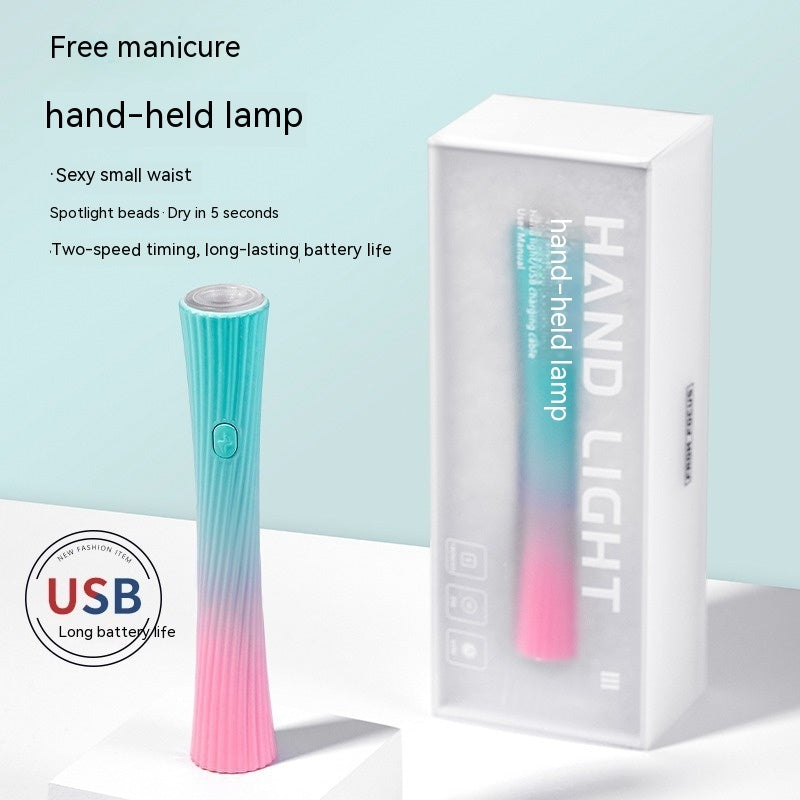 Handheld Manicure In-line Lamps Small Portable Storage