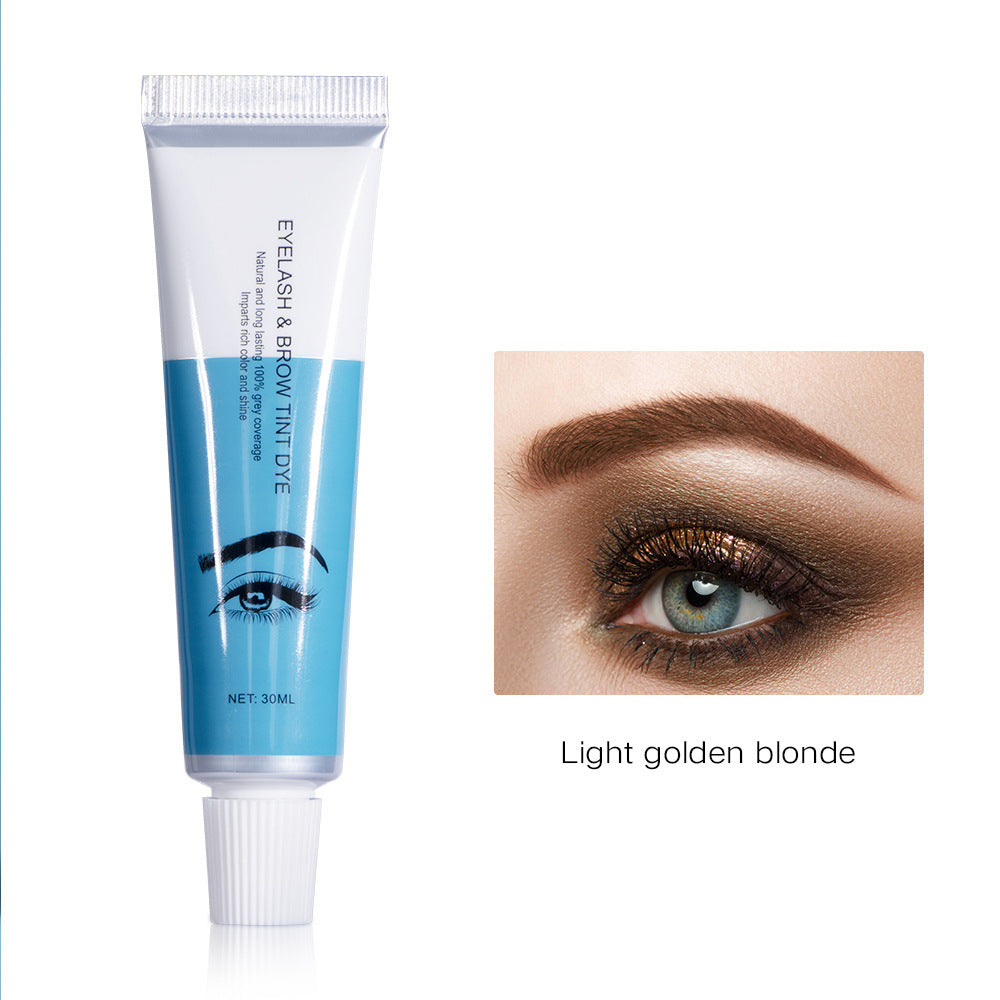 Eyebrow Eyelashes Ran Color Paste Suit