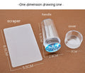 Manicure French Transparent Silicone Stamp