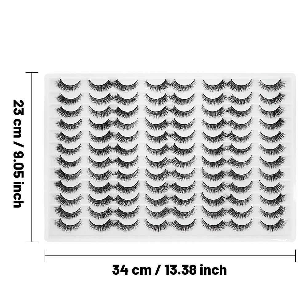 3D False Eyelashes Are Multi-layered, Realistic, Soft And Comfortable