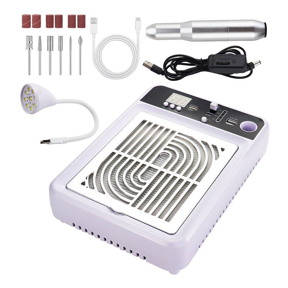 Multifunctional Nail Dust Collector For Desktop