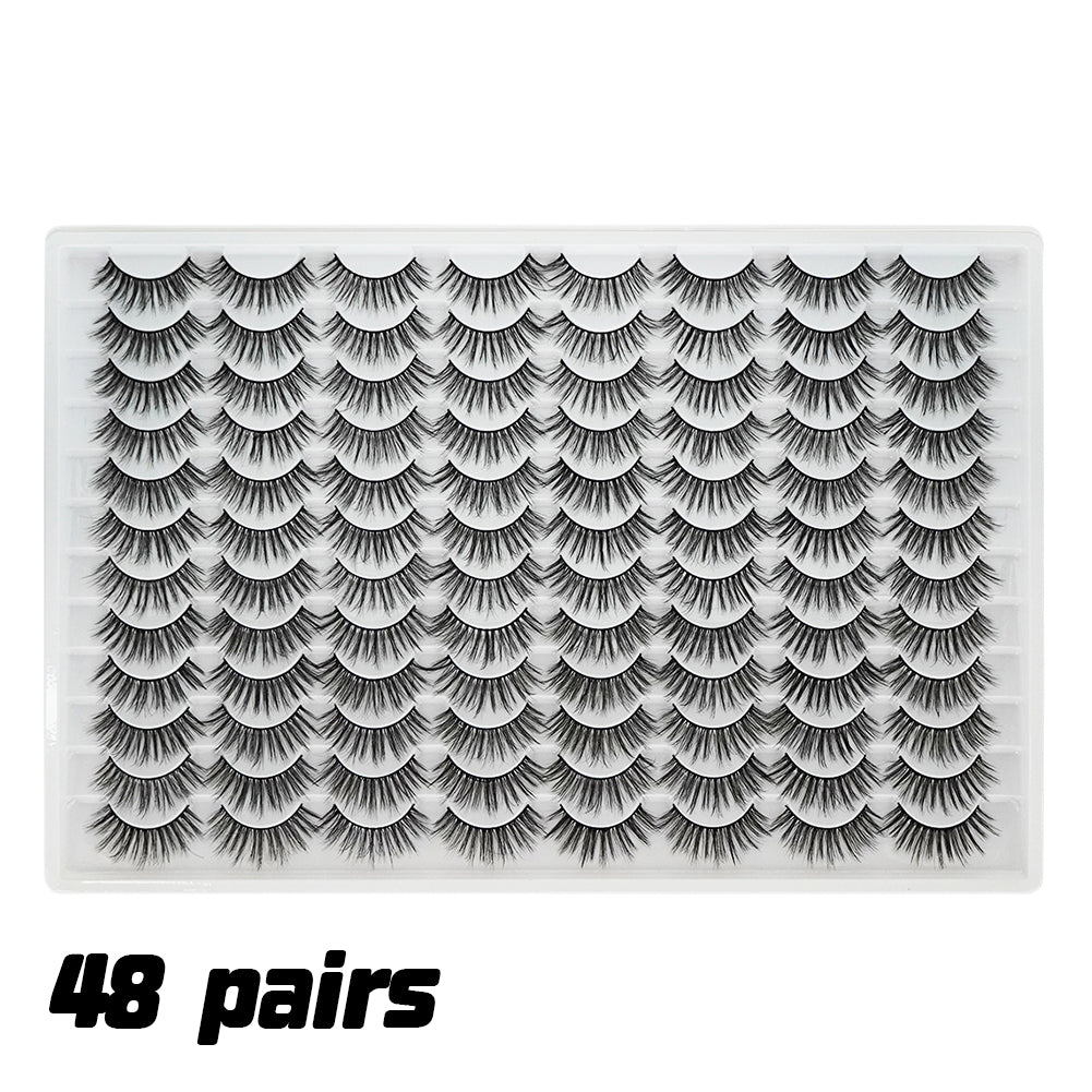 3D False Eyelashes Are Multi-layered, Realistic, Soft And Comfortable