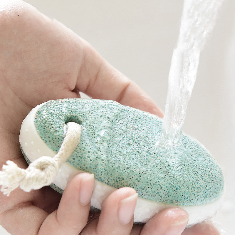 Pumice Stone Foot File Exfoliating Kit Heel Removing Dead Skin Calluses Pedicure Volcano Pumice Stone Foot Rubbing Stone