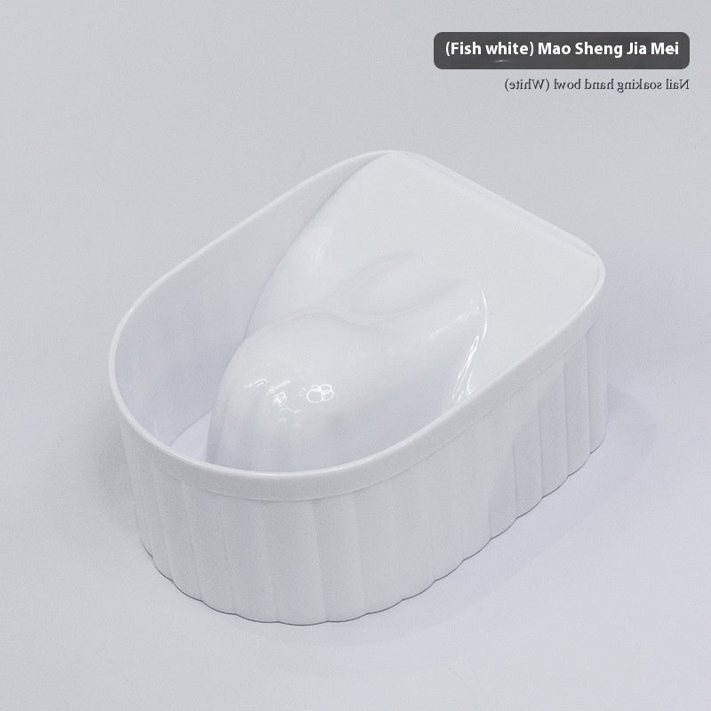 Simple Transparent Manicure Bowl For Nail Polishing