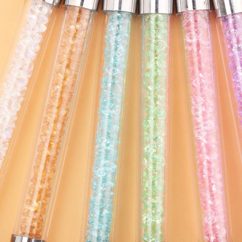 Silicone Pen With Drill Manicure Implement