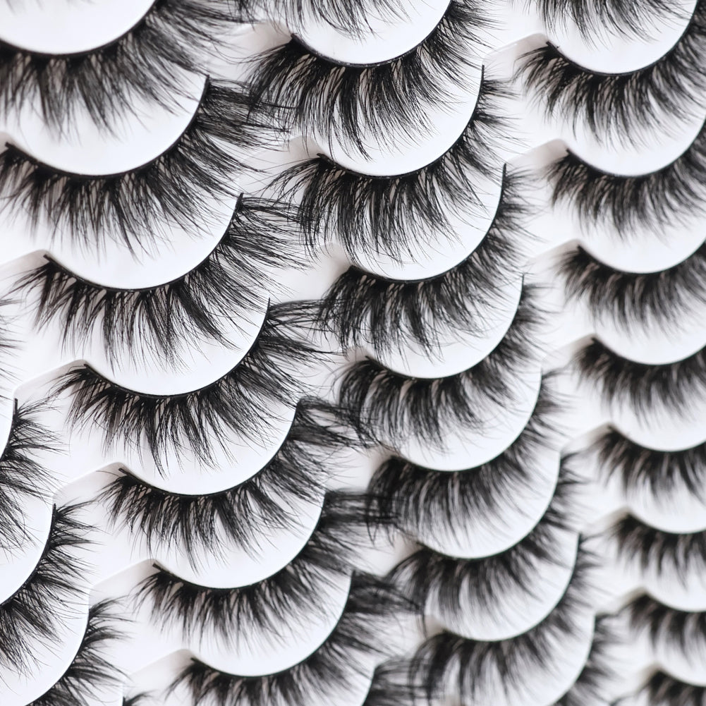 3D False Eyelashes Are Multi-layered, Realistic, Soft And Comfortable