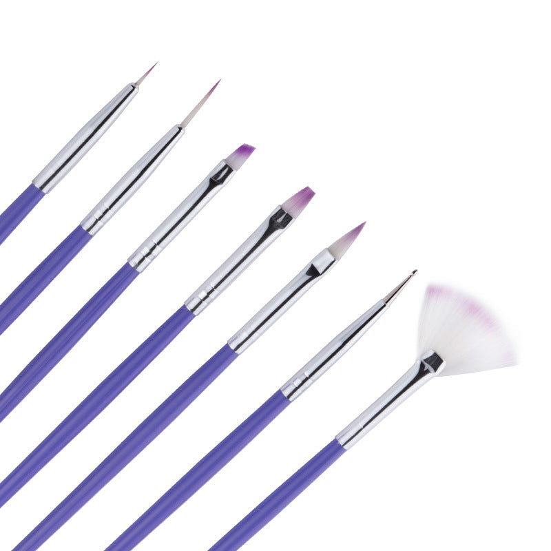 Painted Pen, Phototherapy, Carved Pen, Fan-Shaped Point Drill Pen