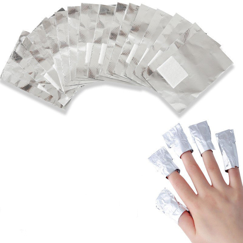 Manicure Implement Fingernail Varnish Removal Foil Tools