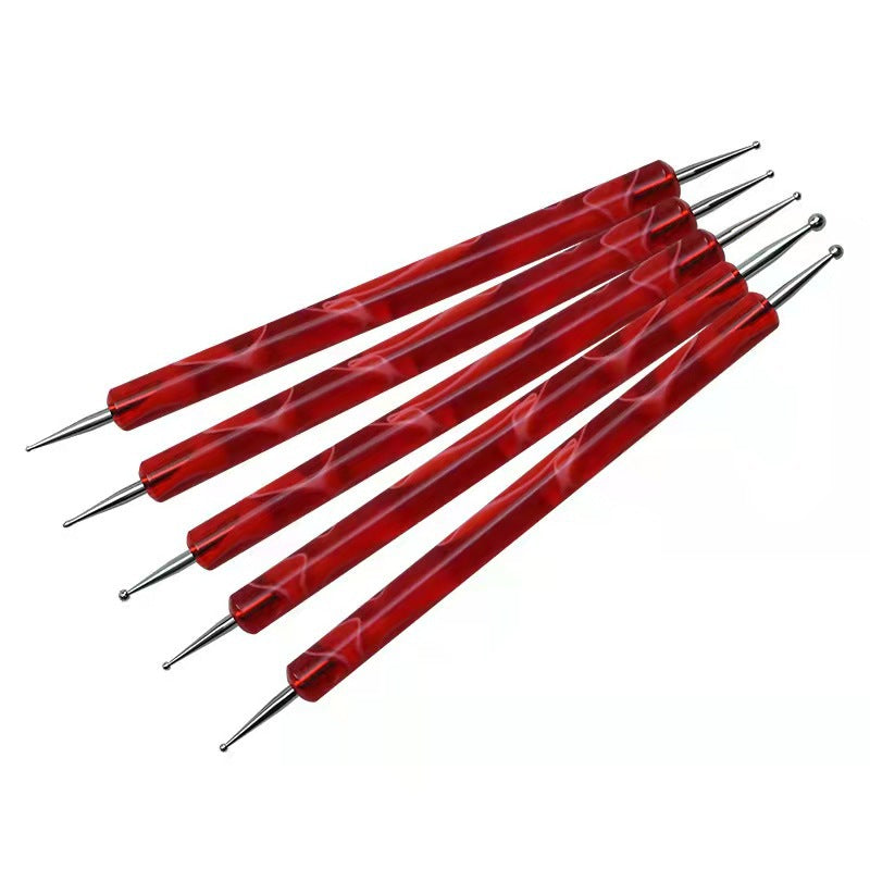 Acrylic Point Nail Brush Diamond Pen Line Pressing
