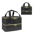 Handheld Double Deck Manicure Implement Storage Bag