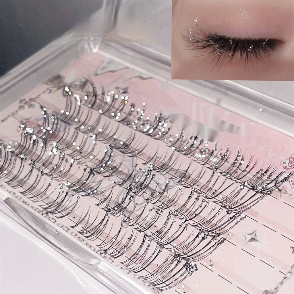 Broken Diamond False Eyelashes Are Conspicuous And Large