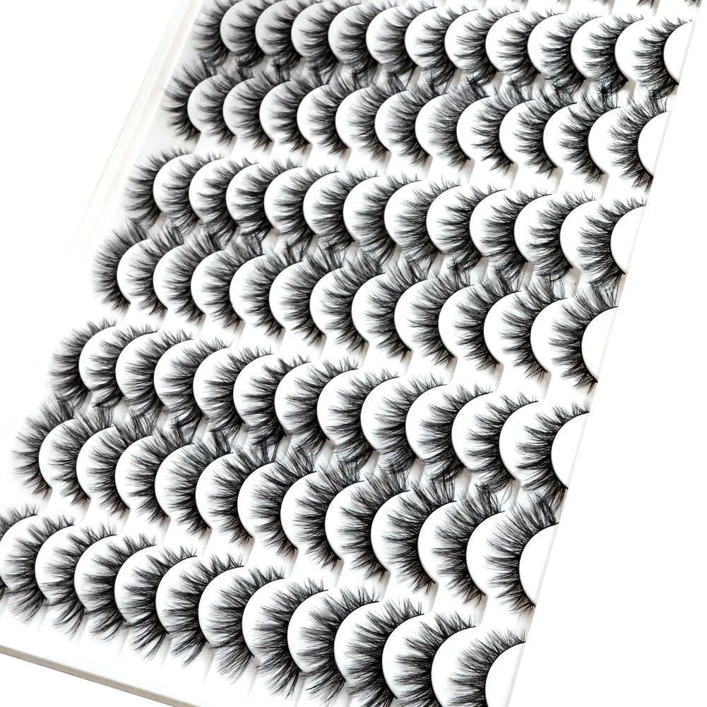 3D False Eyelashes Are Multi-layered, Realistic, Soft And Comfortable
