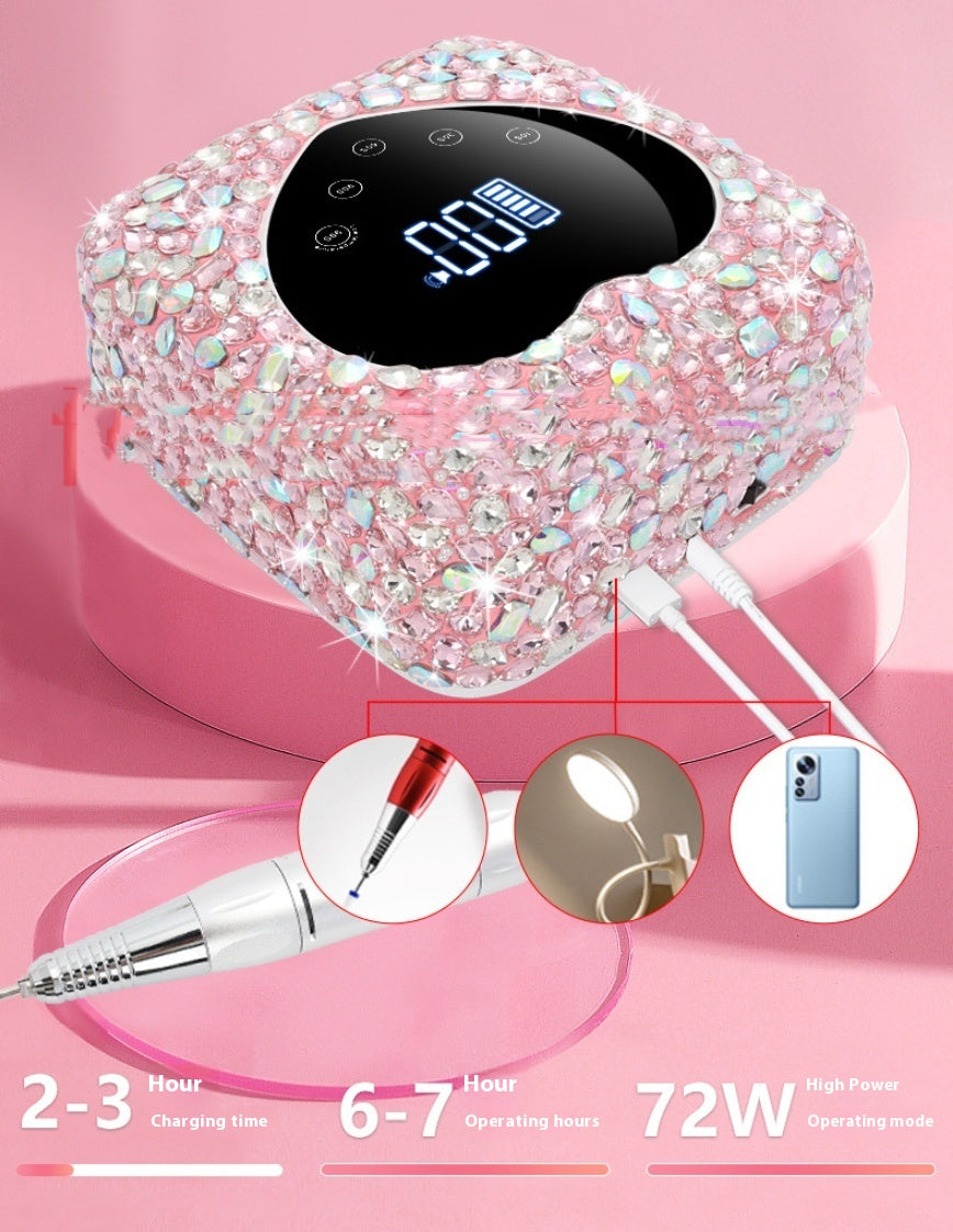 Clay Craft Manicure UV Lamp 72W High Power Dryer