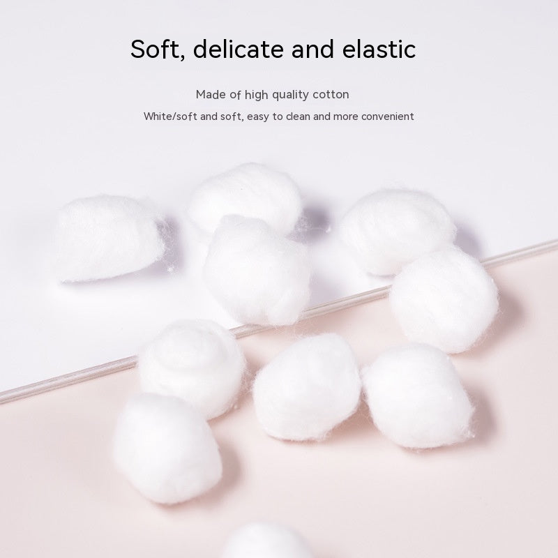 Manicure Implement Cotton For Nail Removing Ball 100 Tablets