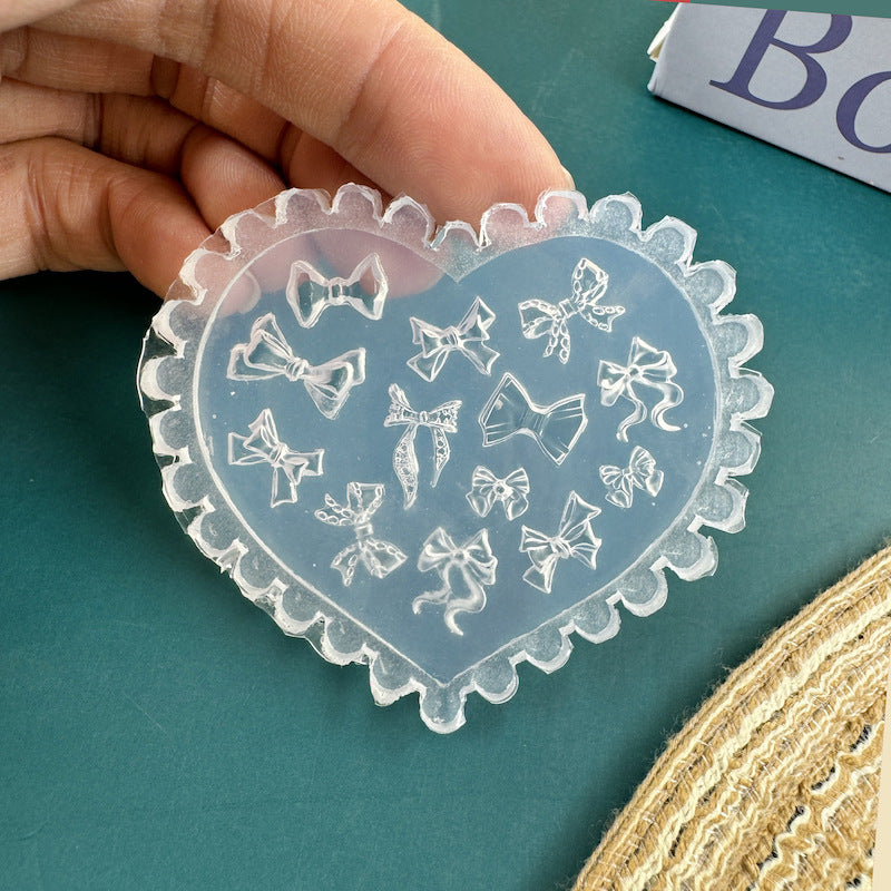 Silicone Non-whitening Flower Cartoon Manicure Mold