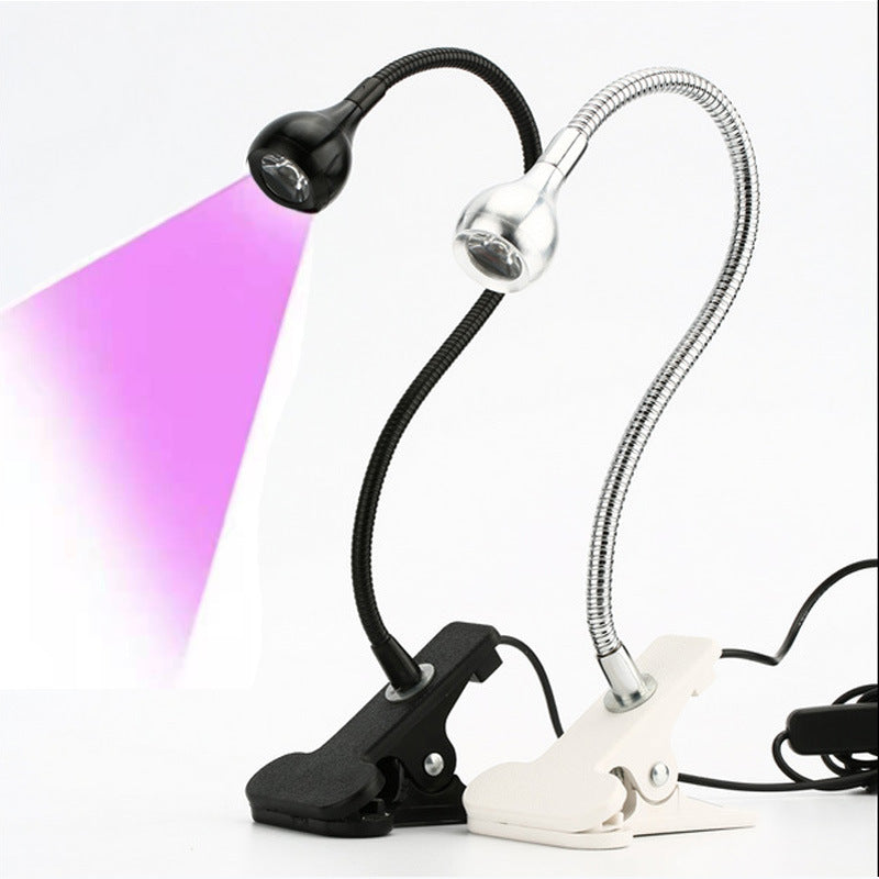 Mini Manicure UV Glue Curing Lamp Purple Light Strip