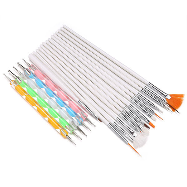 Manicure Brush Manicure Set Light Powder Rod 20 Pen Makeup Brush Set Diamond Pen